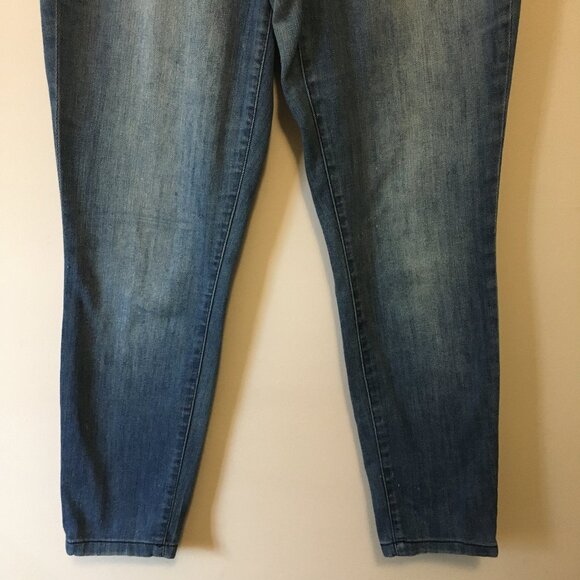 RACHEL Rachel Roy Blue Skinny Jeans - Picture 4 of 14